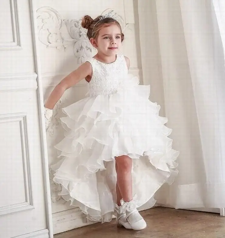 Princess Dress Puffy Flower Girl Dresses A-Line Comunion Dresses Flower Girl Dresses For Wedding Robe Ceremonie Fille