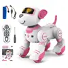 Touch-sensing Robot Dog Remote Control Robot Dog Toy for Toddlers Touch-sensing Stunt Puppy with Programming Abilities for Boys 4