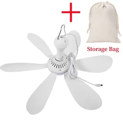 WhisperQuiet USB-Powered Canopy Fan with Remote and Adjustable Speeds (Without Remote Set)
