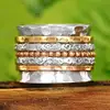 Rotating Ring Spinner Ring For Women Anxiety Reliefs Ring Band Daughter Ring From Mom Adjustable Ring For Women Or Girls 6