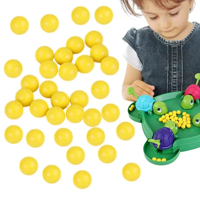 Turtle Eating Board Game Hungry Turtle Board Toys Greedy Little Turtle Grabs The Bean Ball Game Parent-child Educational Toys 5