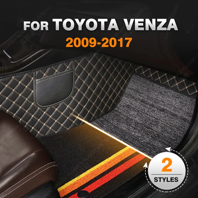 

Car Floor Mats For Toyota Venza 2009 2010 2011 2012 2013 2014 2015 2016 2017 Custom Auto Foot Pads Automobile Carpet Cover