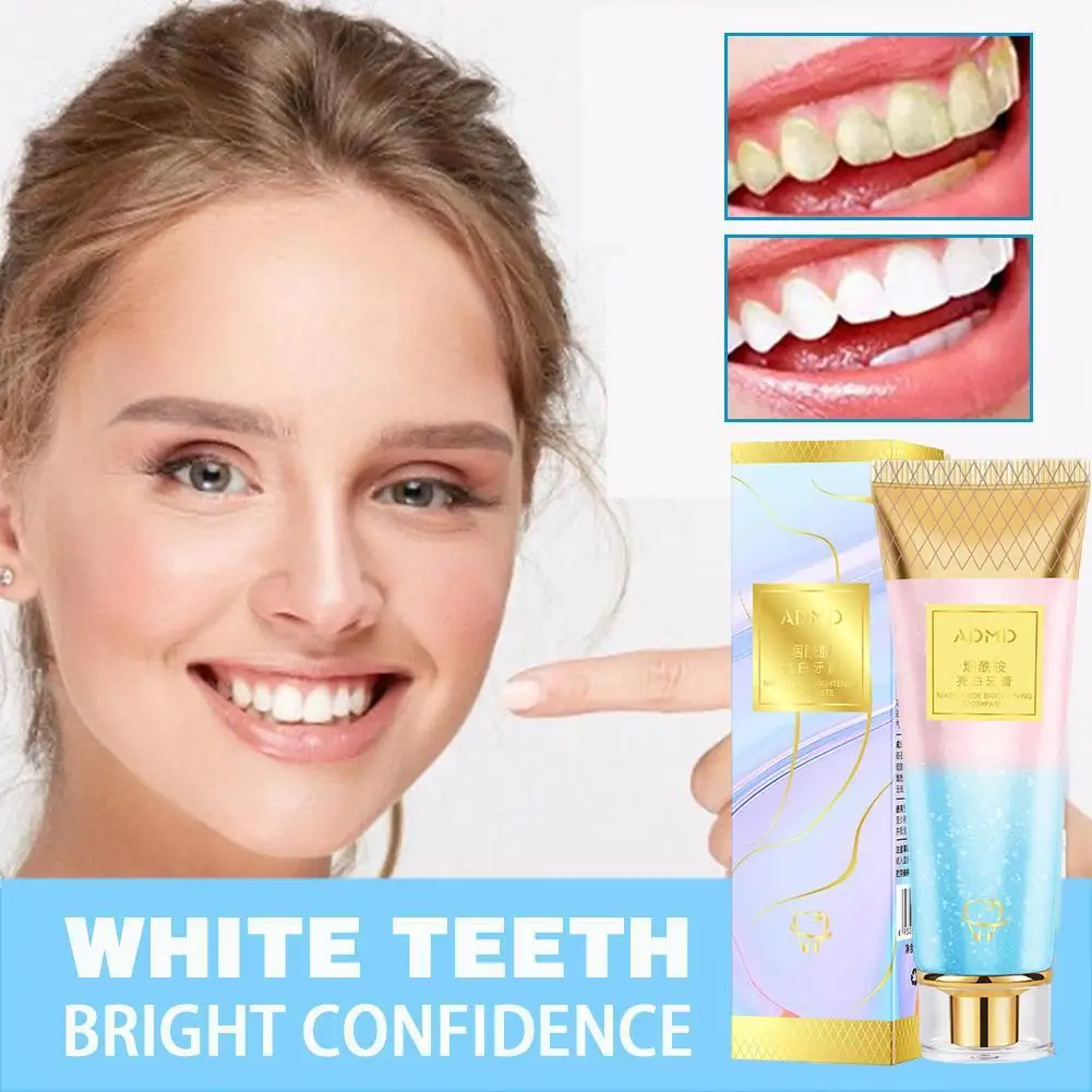 

Отбеливающая зубная паста Niacinamide, античувствительная, для удаления пятен и дыхания, уход за зубами