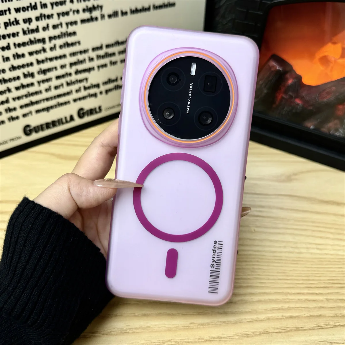 Magnetic Magsafe Matte Clear Candy Phone Case