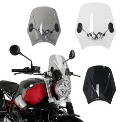New Motorcycle Windscreen Windshield Universal For BMW r NINET RNINET RNINE T R9T Pure Scrambler Urban G/S R1200R R18 S1000R