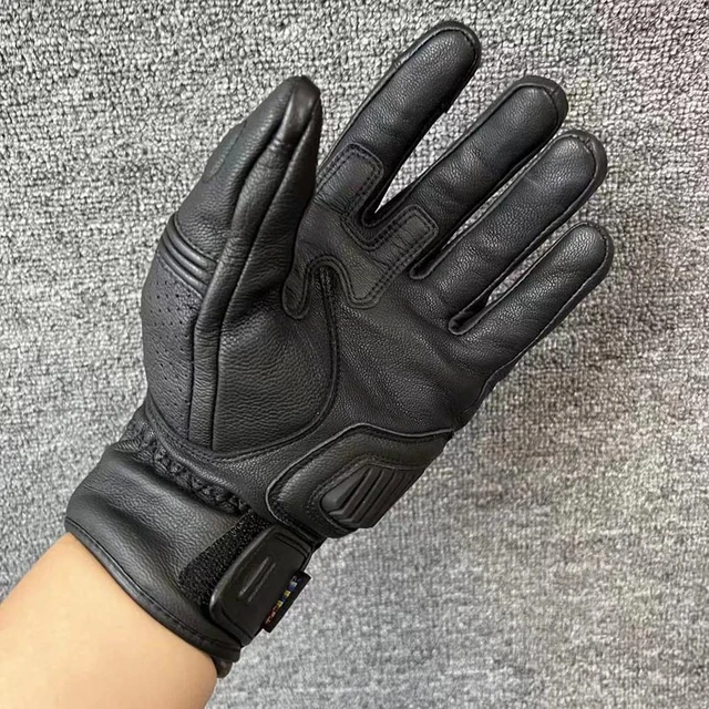 Spring Summer Men's Moto Equipment Hero 2.0 Motorcycle Outdoor Riding Gloves Motorcycle Goat Leather Glove Touch CE - AliExpress