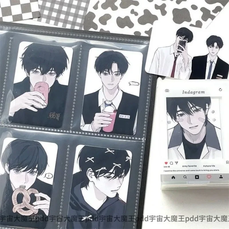 GARBAGE TIME Card Anime Korea Bookmark BL Kawaii Student Stationery Kids School Supplies Gift Waterproof 3 Inch Small Card