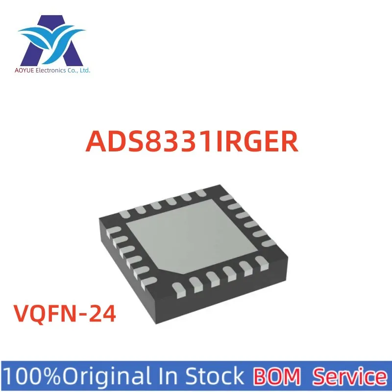 

100% оригинальный новый микроконтроллер интегральной схемы ADS8331IRGER ADS8331 ADS8331I VQFN-24 TI ADC IC MCU One Stop BOM Service