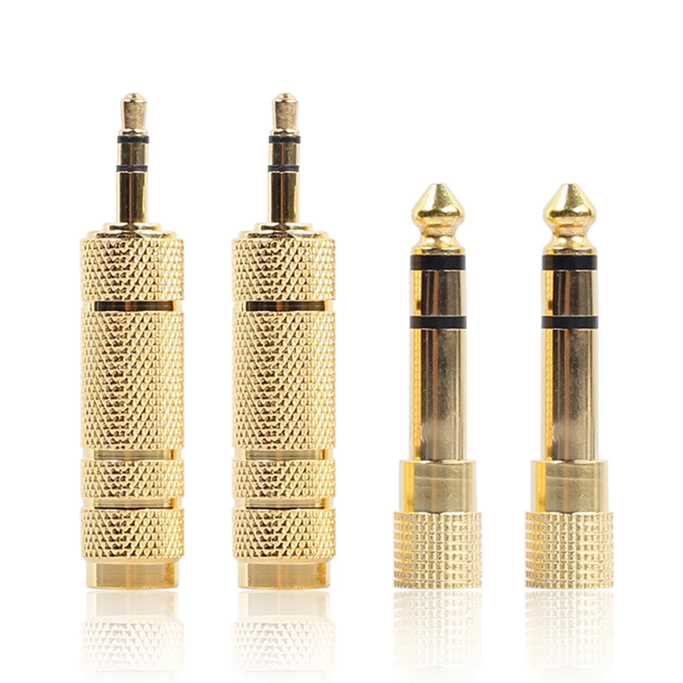 스테레오 오디오 헤드폰 잭 하이 퀄리티 어댑터 컨버터, 3.5mm 2.5mm, 2.5mm 3.5mm, 3.5mm 6.35mm, 6.35mm 3.5mm