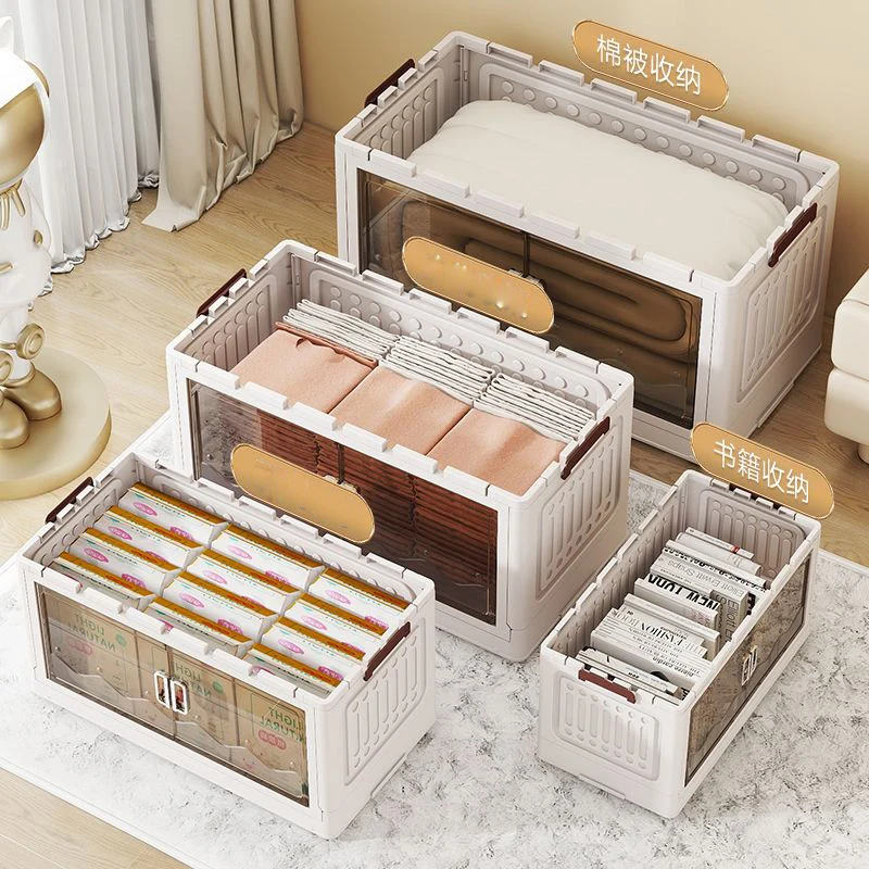 Contenedores de almacenamiento de plástico, organizador de