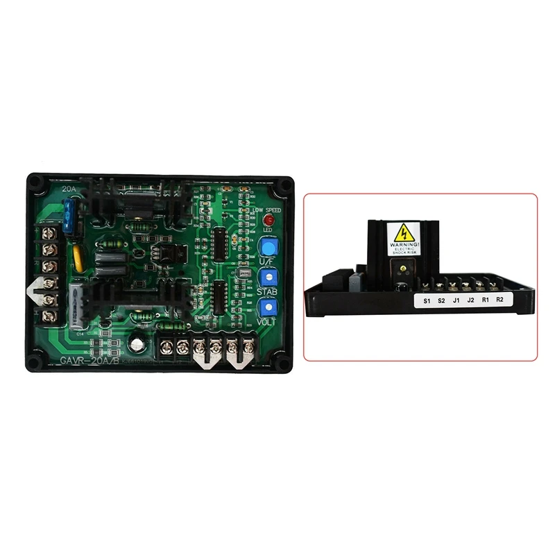 Automatic Voltage Regulator Fit For Parbeau Generator AVR GAVR-20A