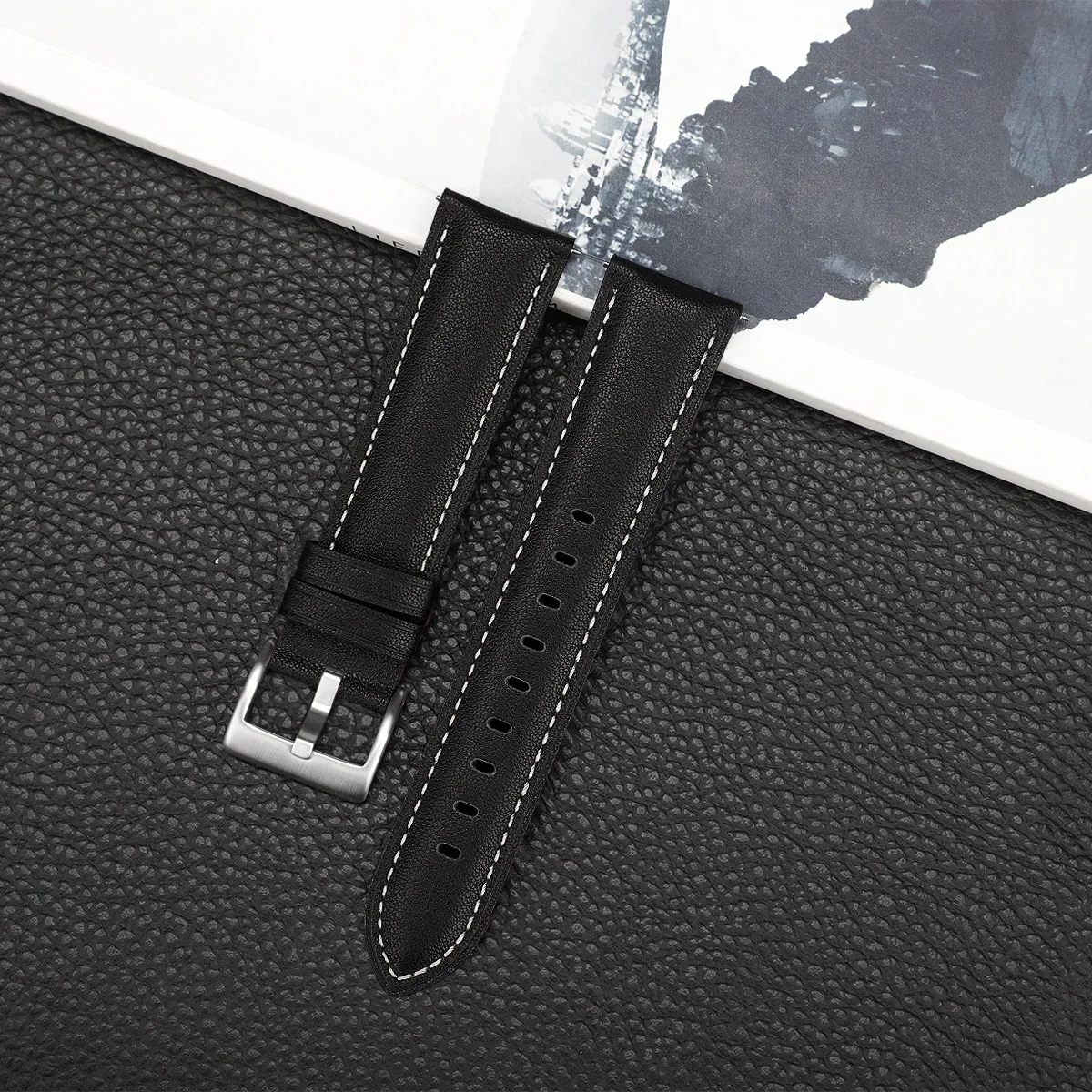 Premium Leather Band Strap, Multiple Size Options,