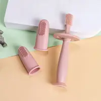 3pcs Baby Finger Toothbrush Soft Cleaning Toothbrush For Kids  BPA Free Oral Health Care For Infant Gentle Protect Babie 1