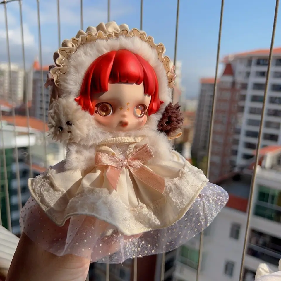 新しいスカルパンダベルベットぬいぐるみ服 Sp 冬シンフォニーシリーズ