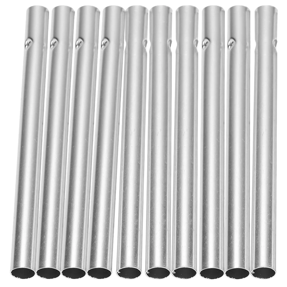 

10 Pcs Toy Wind Chimes Replacement Tubes Bell Accessories Tool DIY Material Mother