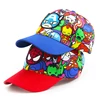New Cartoon Disney Spiderman Cap For Kids Marvel Printing Baby Baseball Caps Boys Girls Hip Hop Sun Hats Spring Autumn Child Hat 6