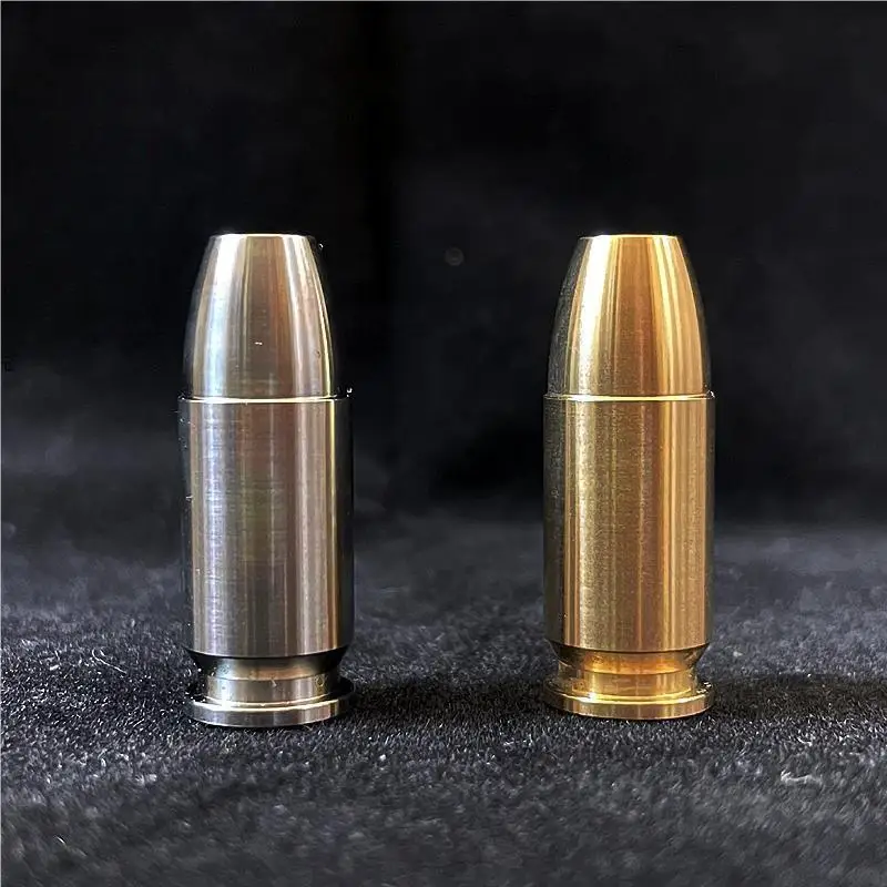 1PCEDCBrassTitaniumAlloyBulletHeadKnifeBeadsParacordUmbrella