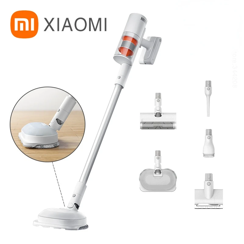 XIAOMI MIJIA Handheld Vacuum Cleaner K10 Pro Home Car Sweeping Electric  Rotating Wet Mopping 150AW cyclone Suction Multi Brush - AliExpress