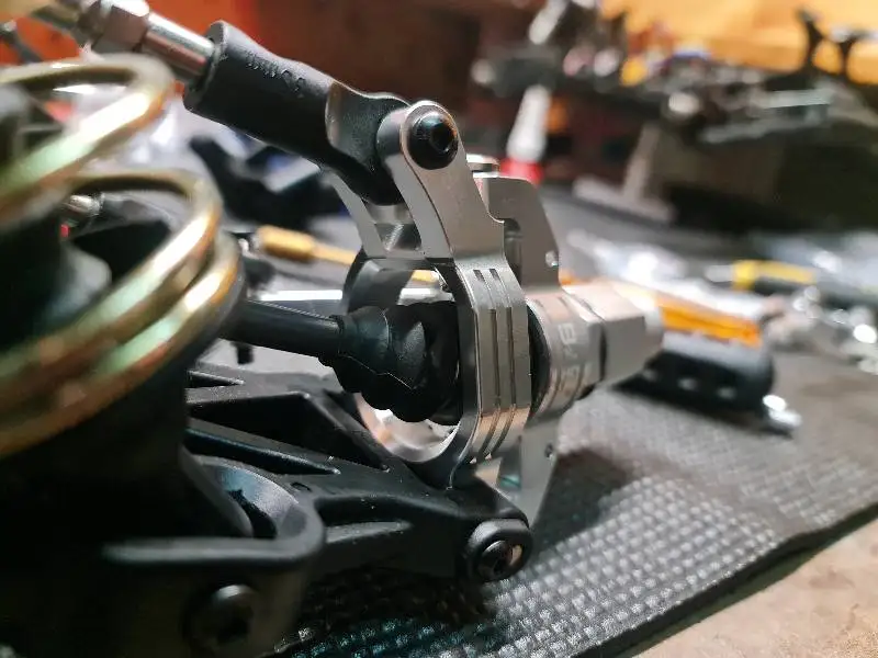 GTBRacing CNC Aluminium C-Hub Lenkung C Hub für RC Auto 1/5 LOSI DBXL DBXL 2,0 MTXL DBXL-E DBXL-E 2,0 Upgrade Teil – Detail 1
