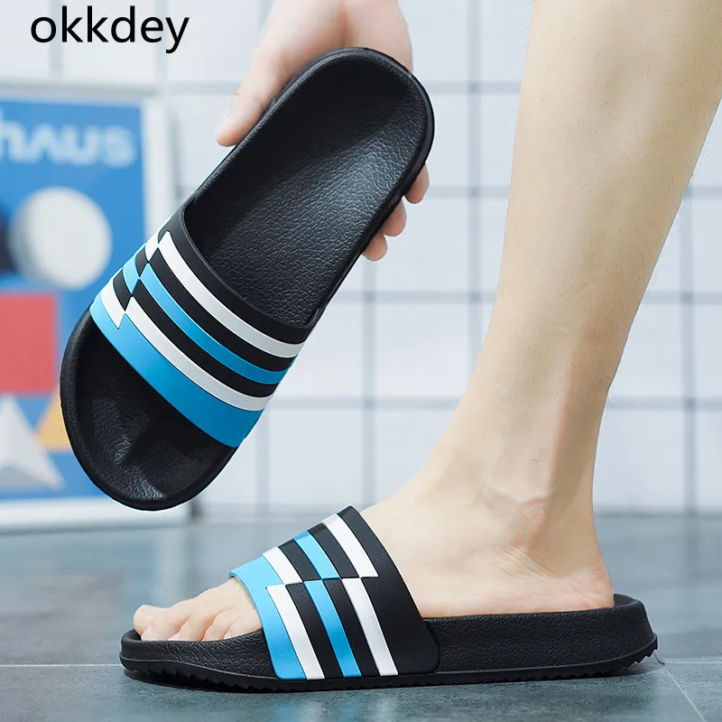 Men Chappal Design Mens Light Weight Black Color Stylish Slip On