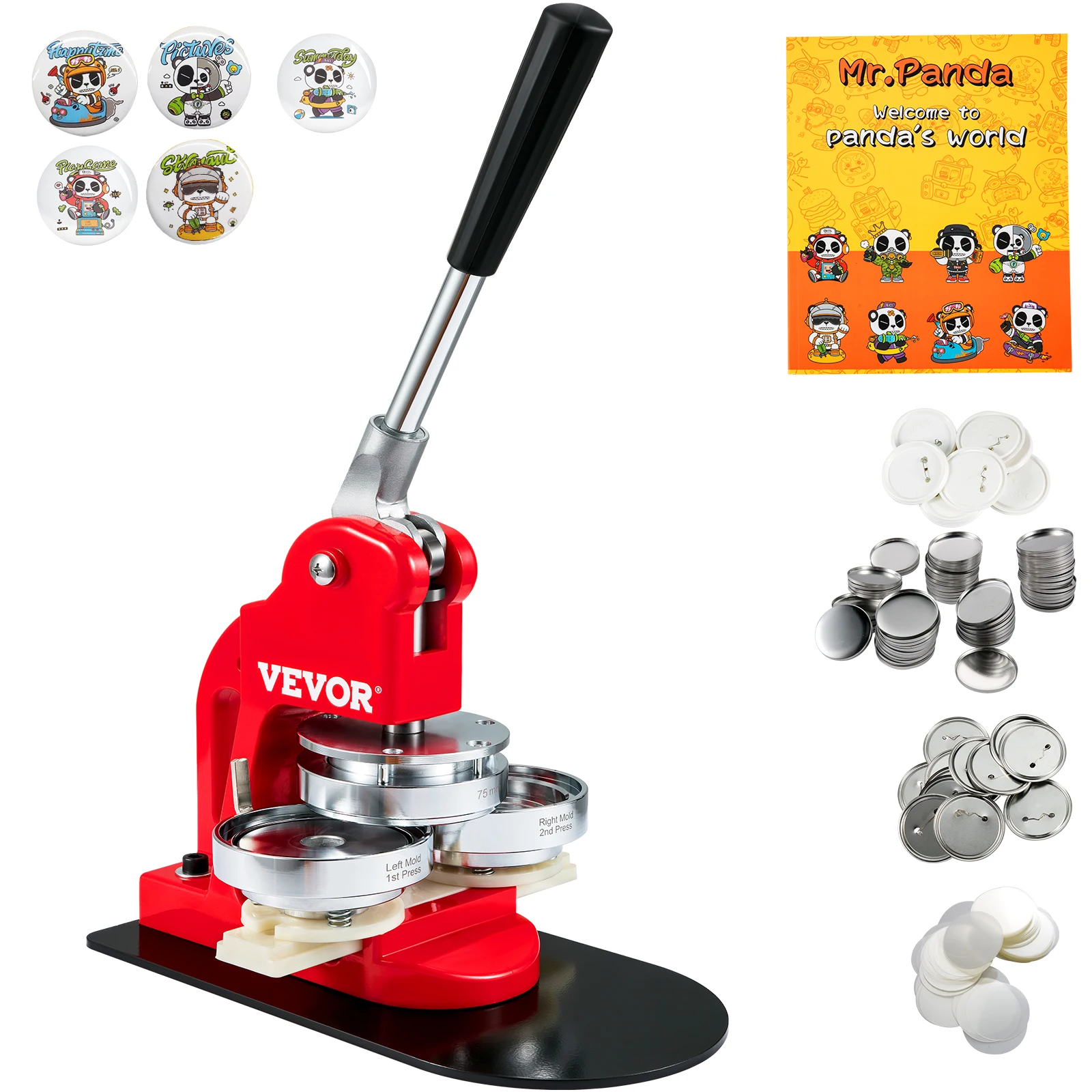 Máquina Para Hacer Insignias, Máquina Para Hacer Botones, Br | Cuotas