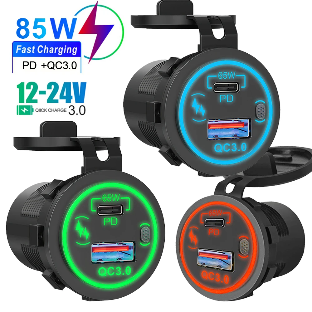 Car Charger Fast Charge Socket