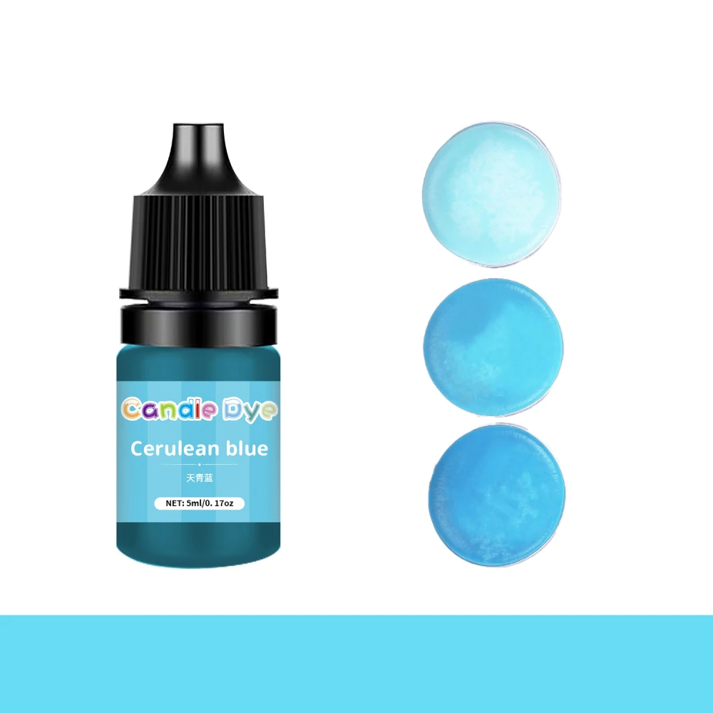 Description Picture 4 of item5ml Candle Wax Pigment Colorant Non-Toxic Soy Candle Wax Pigment Liquid Dye Soy Wax DIY Soap Dyes Candle Making Supplies