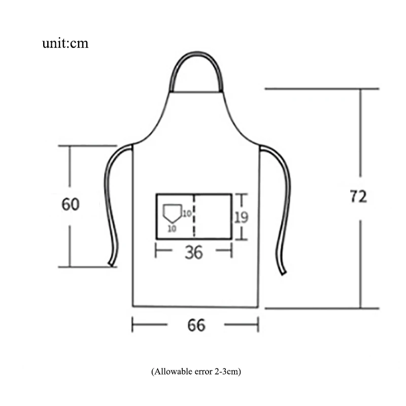 Salon Apron Customized Logo Nails Beauty Barber Studio Men's Women's Aprons Canvas Waterproof Mandil Kitchen Cooking Pinny 3