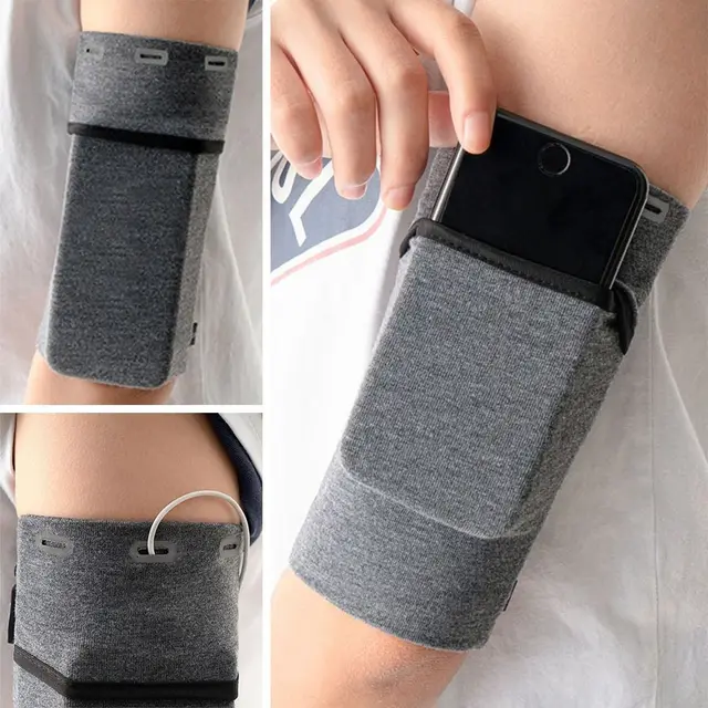 Sports Accessories Elastic Wrist Arm Bags Waterproof Universal Running Bags Running Armband Men Women 1