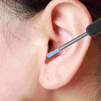 10 Pcs Ear Scoop Accessories Wax Cleaner Cover Silicone Spoon Earplugs Sleeves Silica Gel Replacement Reusable 2