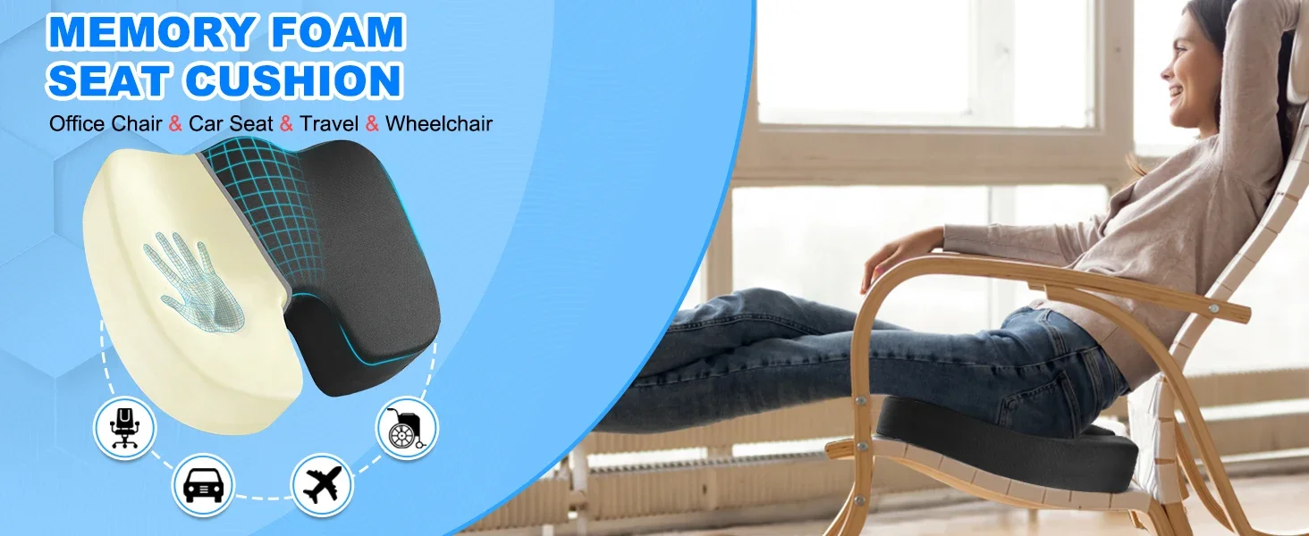 Benazcap X Cushion Seat Cushions For Office Chairs Benazcap Gel