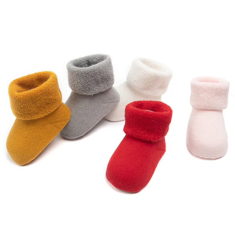 Baby socks 3Pair/lot baby socks thick warm autumn winter boys girls