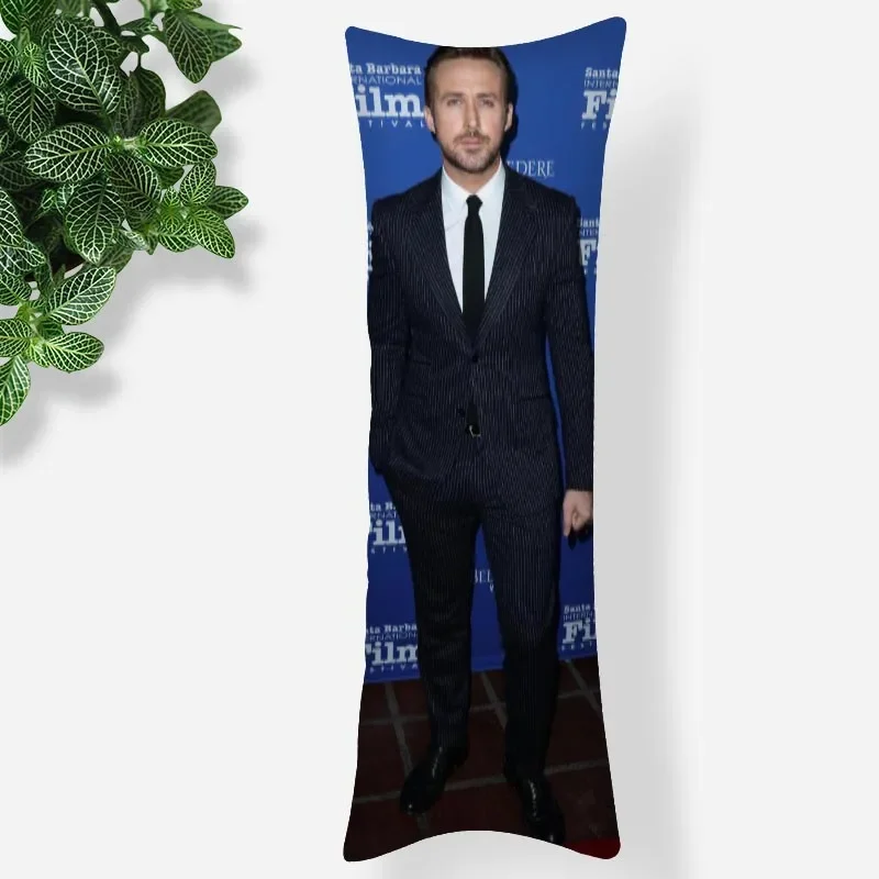 Long Pillowcase Ryan Gosling Body Star Pillow Cover Men Women Home Bedroom Rectangle Sleep Decoration Accessories 1102