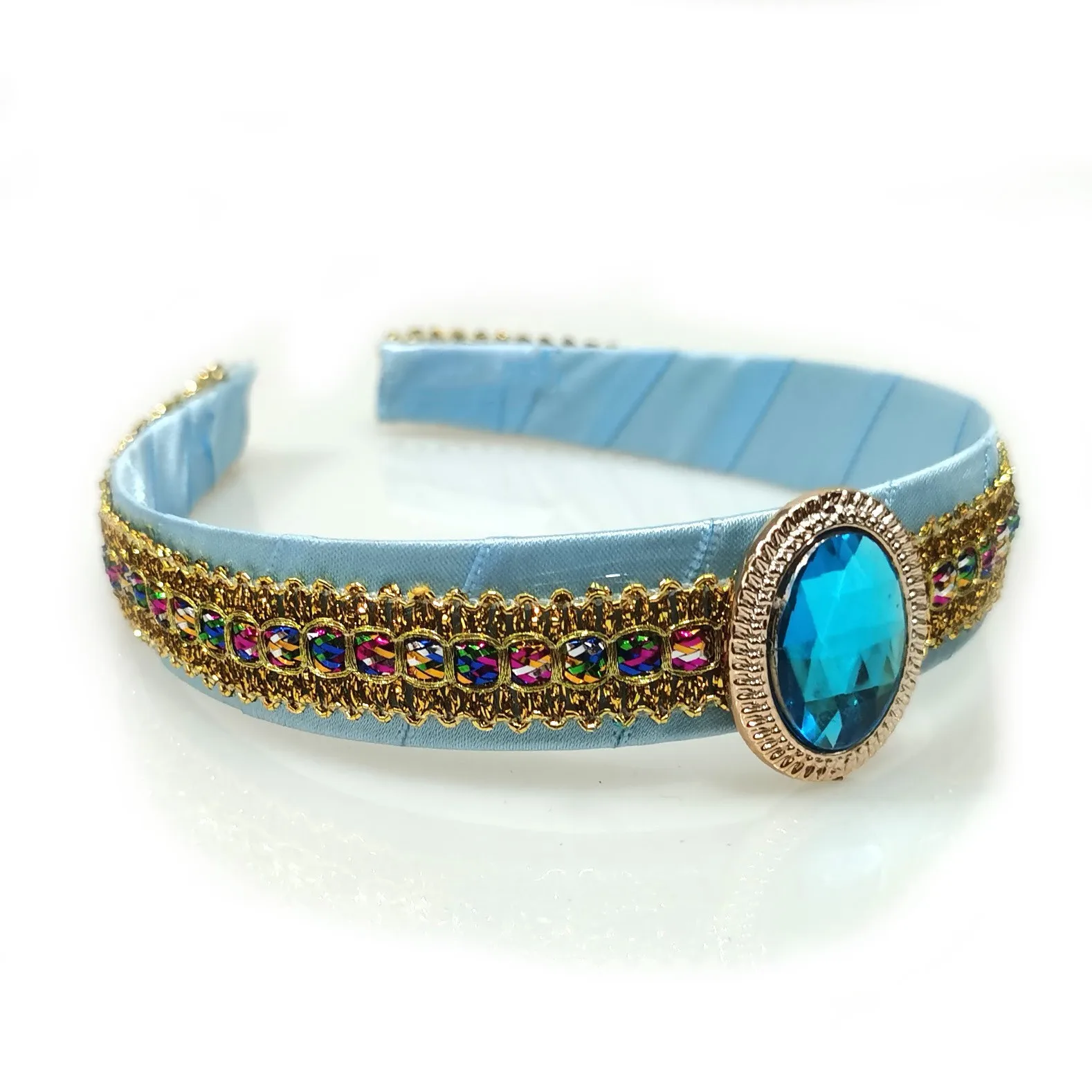 Movie Aladdin Jasmine Princess Headband Headpiece for Women Girls hair accessories