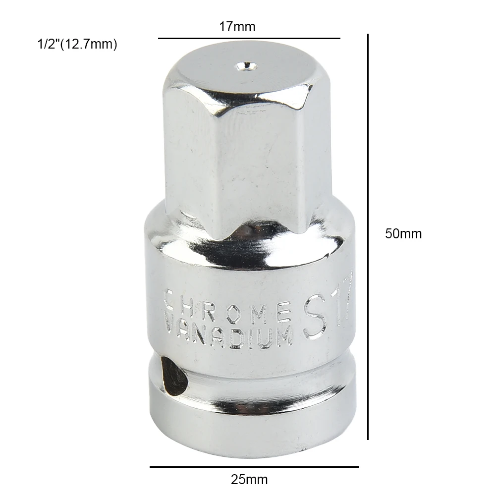 

Durable High Quality Practical Brand New Garden Socket Wrench Head Hand Tools Chrome Vanadium Steel Highly Matched