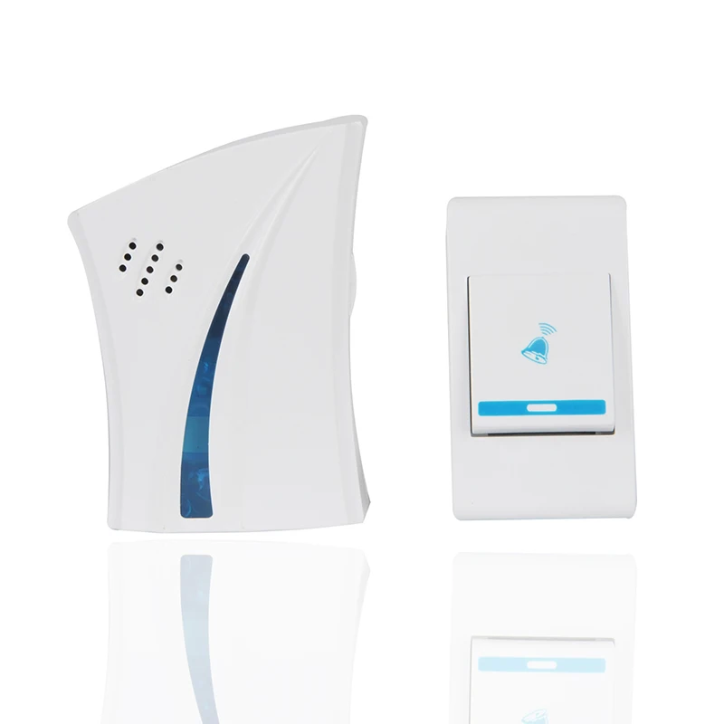 도어벨을 업그레이드하세요 36곡의 노래가 포함된 무선 리모컨, 가정이나 사무실에 적합하며, 와이어가 필요하지 않습니다.