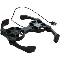 Cooler Stand Laptop Cooler Low Noise Cooling Portable Ultra Slim Gaming Laptop Cooling Pad Prevent Overheatin for 7-15 in Laptop - Image 4