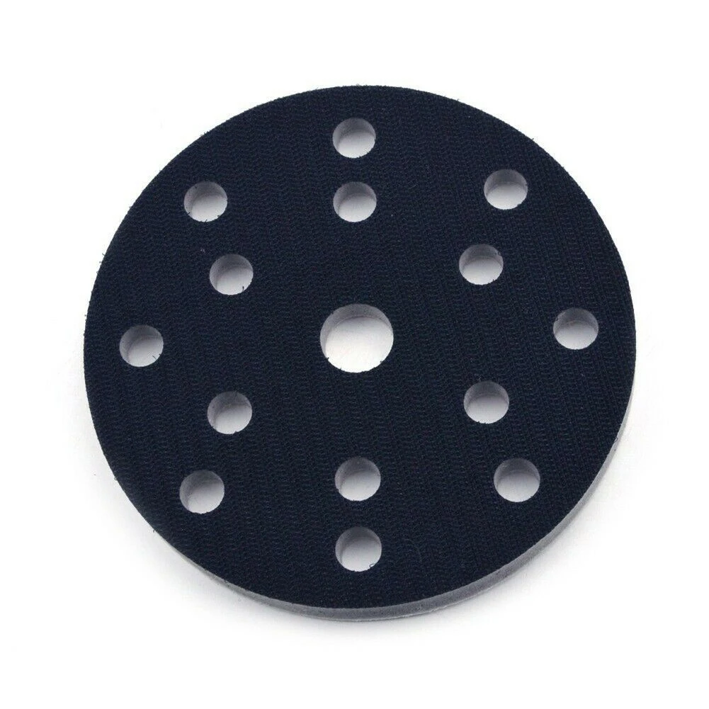 15 Holes Soft Sponge Interface Pad 6 Inch 150mm Sanding Pads Backing Disc Hook & Loop Sanding Discs For Polisher