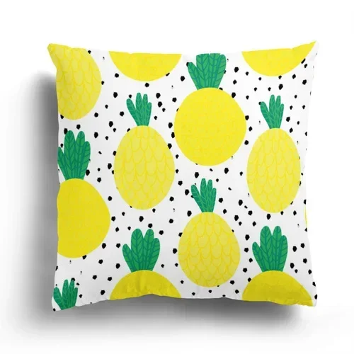 thumbnail image 1 of Funda de almohada de lujo con dibujos de limón para decoración del hogar, para exteriores, para coche, sala de estar, verano, 1 of 5