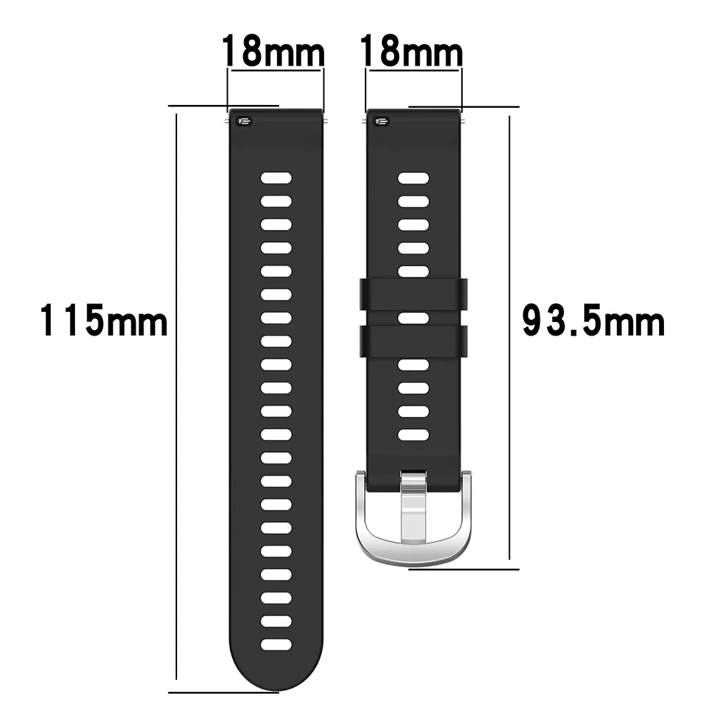 Für Garmin Forerunner 255 255S 265S 265 Silikon Armband Armband für Garmin Vivoactive 4 4S Venu 2 3S Smart Uhr Band – Detail 4