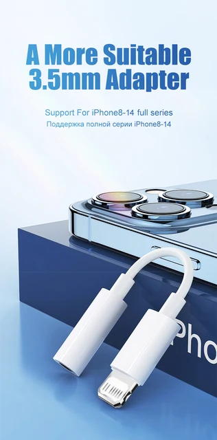 Cavo Aux Per IPhone - Adattatore Lightning A Jack 3.5mm Da 1 Metro Per Auto E Cuffie - Foto 13