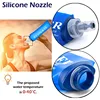 500ml Water Bottle TPU Folding Soft Flask Sport Water Bottle Bag Collapsible Water Bottle Running Camping Hiking 3