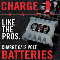PL2310 10-Amp Fully-Automatic Smart Charger, 6V and 12V Battery Charger, Battery Maintainer 1