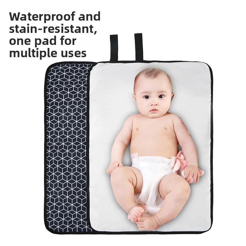 Newborn Changing Pads Baby Portable Nappy Pads Multi-purpose Handheld Nappy Bag Baby Outing Foldable Changing Pad Diapering