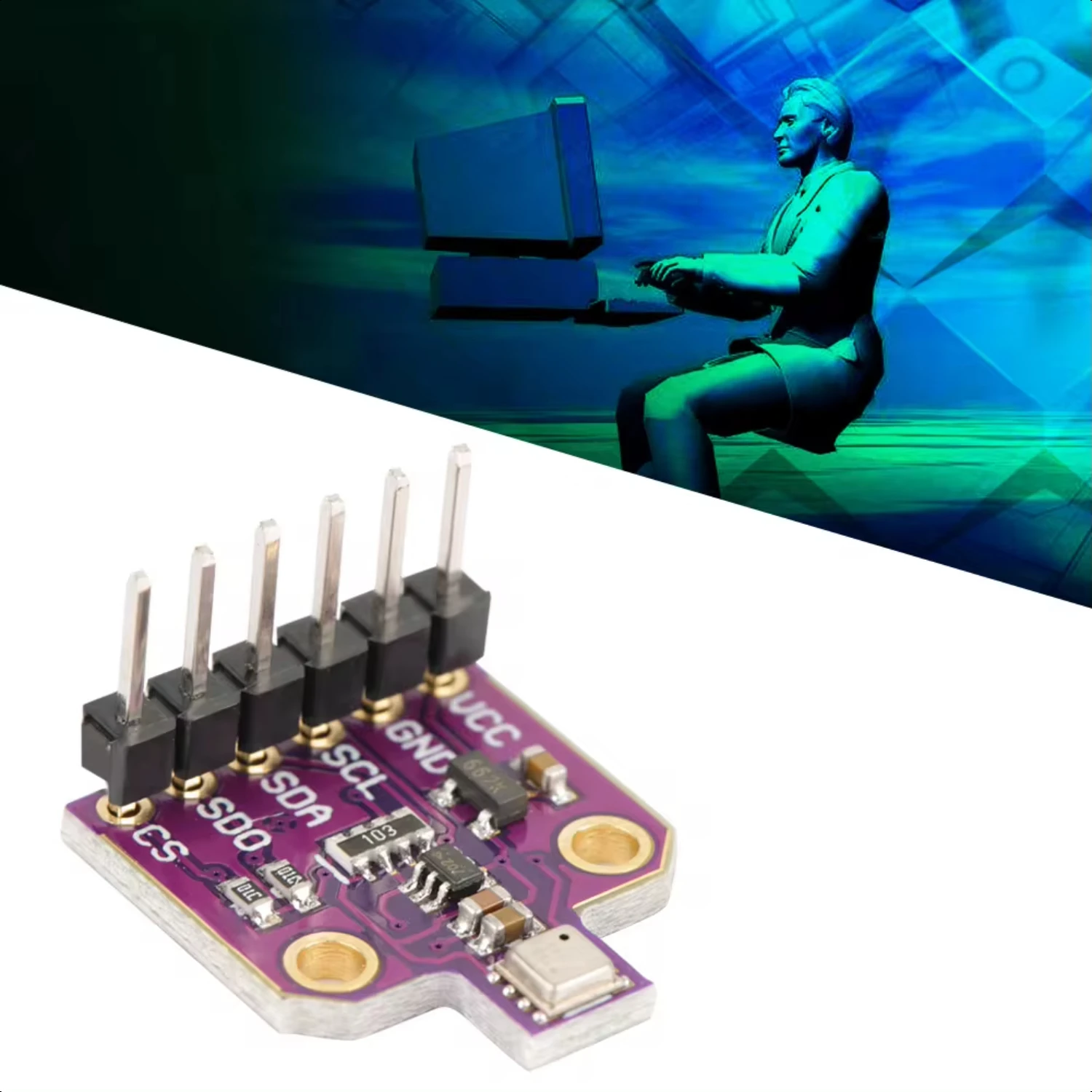 Pressure Sensor Board CJMCU-680 BME680 Temperature Humidity Sensor