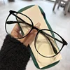 Ultra Light Myopia Glasses Frosted Large Frame Anti Blue Light Myopia Glasses 0 To -4.0 Resin Eyeglass Lenses 5