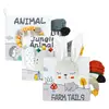 Animal Themed Tail Cloth Book Toy Baby Toys 0 12 Months Interactive Books With 3D Tails Interactive Montessori Busy Book 1