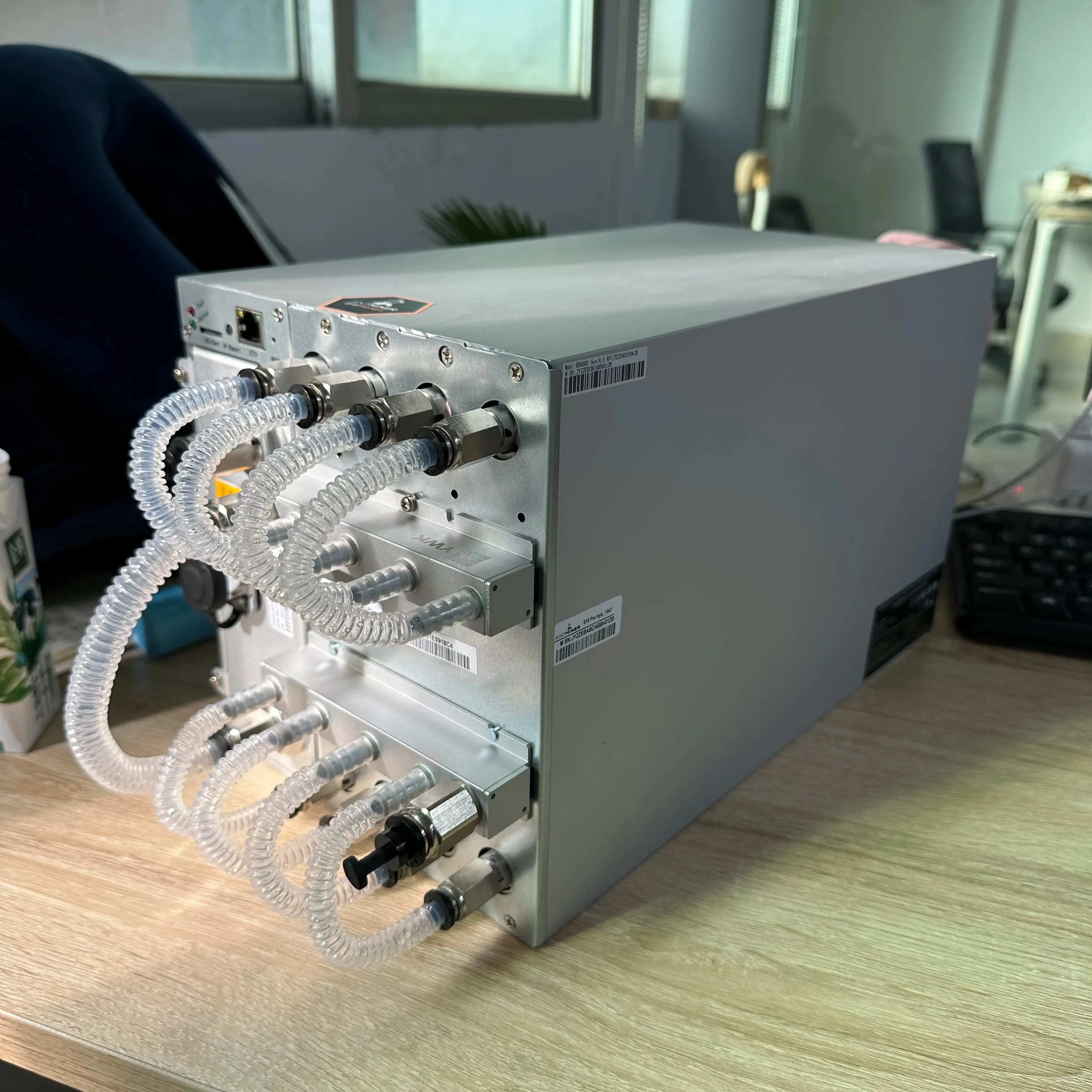 New Antminer S21+Hyd Bitcoin Miner 395TH/s Water Cooling Crypto Mining  Machine High Efficiency Antminer S21 Hyd ASIC Miner - AliExpress