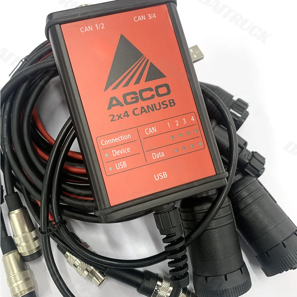 Agricultural Electronic Tractor For AGCO Diagnostic Tool Massey Ferguson FENDT Interface AGCO CANUSB EDT Diagnostic Scanner