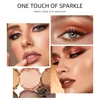 QIBEST Pearlescent Silkworm Eyeshadow Pen Waterproof Eyeshadow Pencil Glitter Matte Nude Gold Eye Shadow Pen Pigment Cosmetics 3